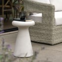 FOL105742 Round Concrete Side Table - Pavia - Caspian House 