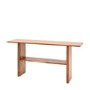 Large Console Table with Shelf - Borden - Caspian House 