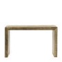Large Natural Mango Wood Console Table - Lowa - Caspian House