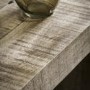 Large Natural Mango Wood Console Table - Lowa - Caspian House