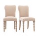 Set of 2 Bobbin Detail Dining Chairs - Artisan - Caspian House 