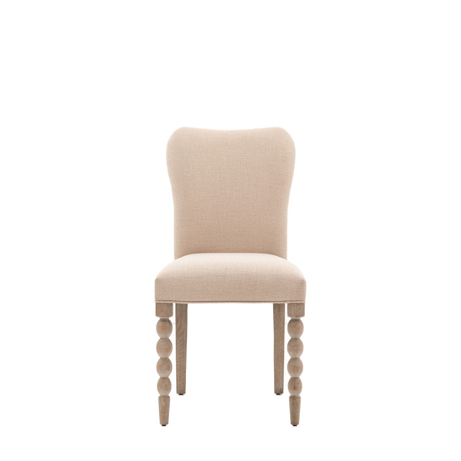 Set of 2 Bobbin Detail Dining Chairs - Artisan - Caspian House 