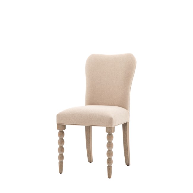 Set of 2 Bobbin Detail Dining Chairs - Artisan - Caspian House 