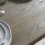 Large Oak Extendable Dining Table with Bobbin Detail seats 8 - Artisan - Caspian House 