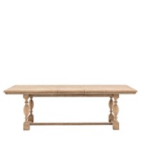 Rectangular Trestle Extendable Dining Table seats 8 - Vancouver - Caspian House  Rectangular Trestle Extendable Dining Table seats 8 - Vancouver - Caspian House