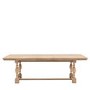 Rectangular Trestle Extendable Dining Table seats 8 - Vancouver - Caspian House