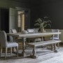 Rectangular Trestle Extendable Dining Table seats 8 - Vancouver - Caspian House