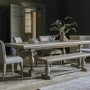 Rectangular Trestle Extendable Dining Table seats 8 - Vancouver - Caspian House
