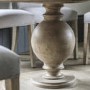 Round to Oval Extendable Pedestal Dining Table - Vancouver - Caspian House