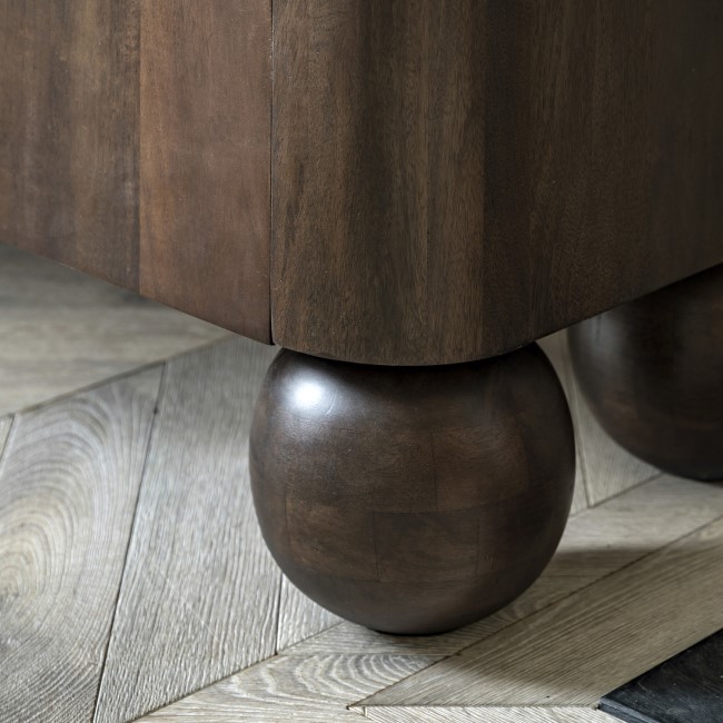 Large Sideboard With Ball Feet - Arc - Caspian House 