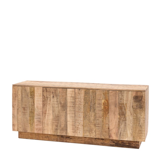 Natural Mango Wood Rustic Sideboard - Lowa - Caspian House