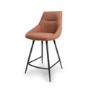 Set of 2 Coral Counter stools- Abigail