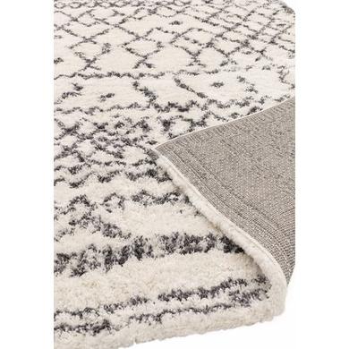 Cream & Grey Runner Rug 080x240cm -Alto