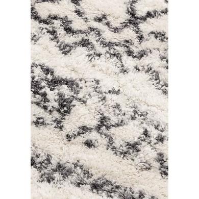 Cream & Grey Runner Rug 080x240cm -Alto