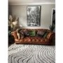 Abstract Cream & Black Rug with Fringed Edging - 170 x 120 cm - Ripple - Ariana