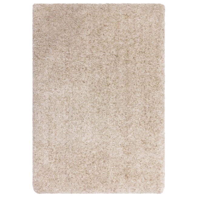 Shaggy Beige Rug - 170 x 120 cm - Barnably