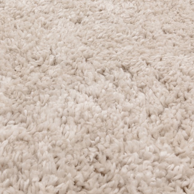 Shaggy Beige Rug - 150 x 80 cm - Ritchie