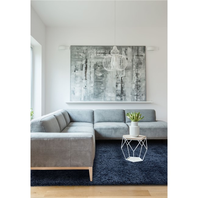 Shaggy Blue Rug - 150 x 80 cm - Ritchie