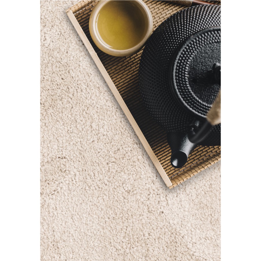 Shaggy Beige Rug - 230 x 160 cm - Ritchie