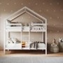House Bunk Bed in White - Nest - Flair