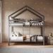 Flair Nest Grey House Bunk Bed