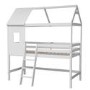 White Treehouse Mid Sleeper Bed - Hideaway - Flair