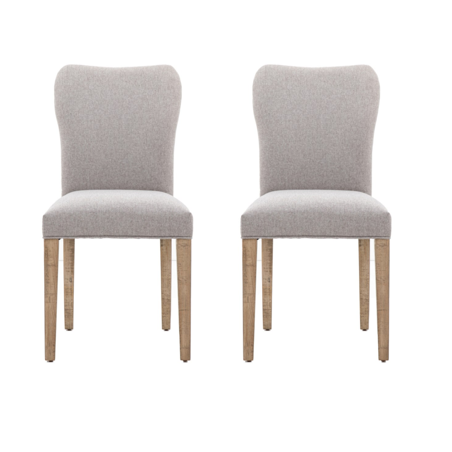 Set of 2 Dining Chairs - Vancouver - Caspian House