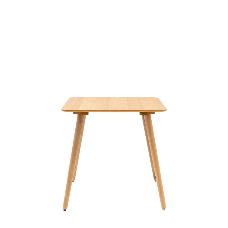 Siya Small Square Natural Dining Table -Caspian House