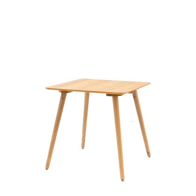 Siya Small Square Natural Dining Table -Caspian House