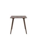 FOL105872 Siya Small Square Smoked Dining Table - Caspian House