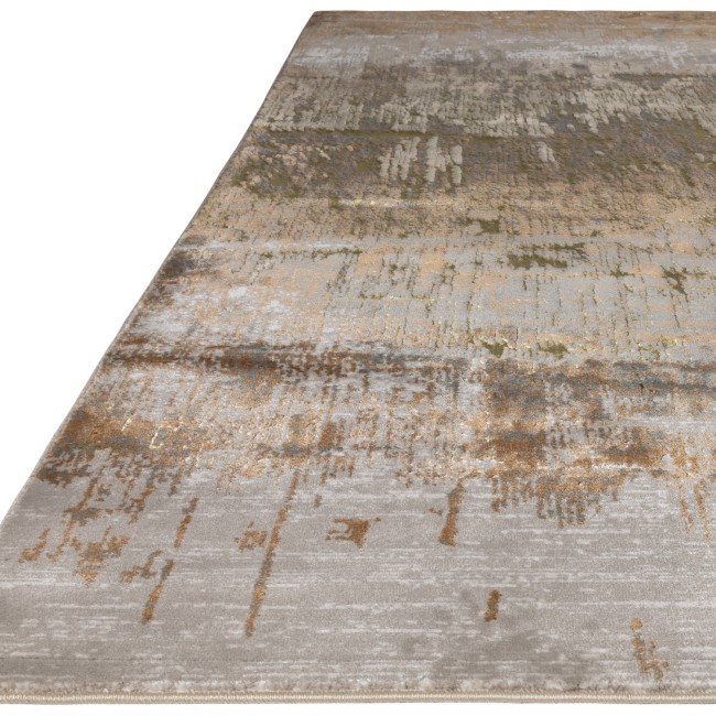 Abstract Beige Runner Rug - 240 x 66 cm - Dune - Aurora