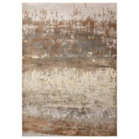 Abstract Beige Rug - 170 x 120 cm - Dune - Aurora