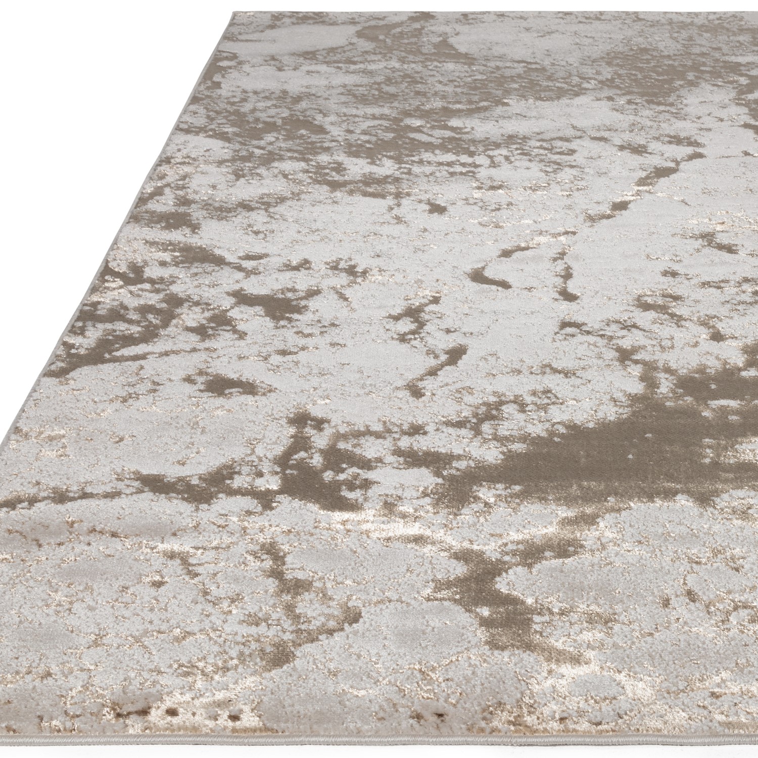 Marble Rug Texture Beige Rug with Marble Effect - 230 x 160 cm - Strata - Aurora ...