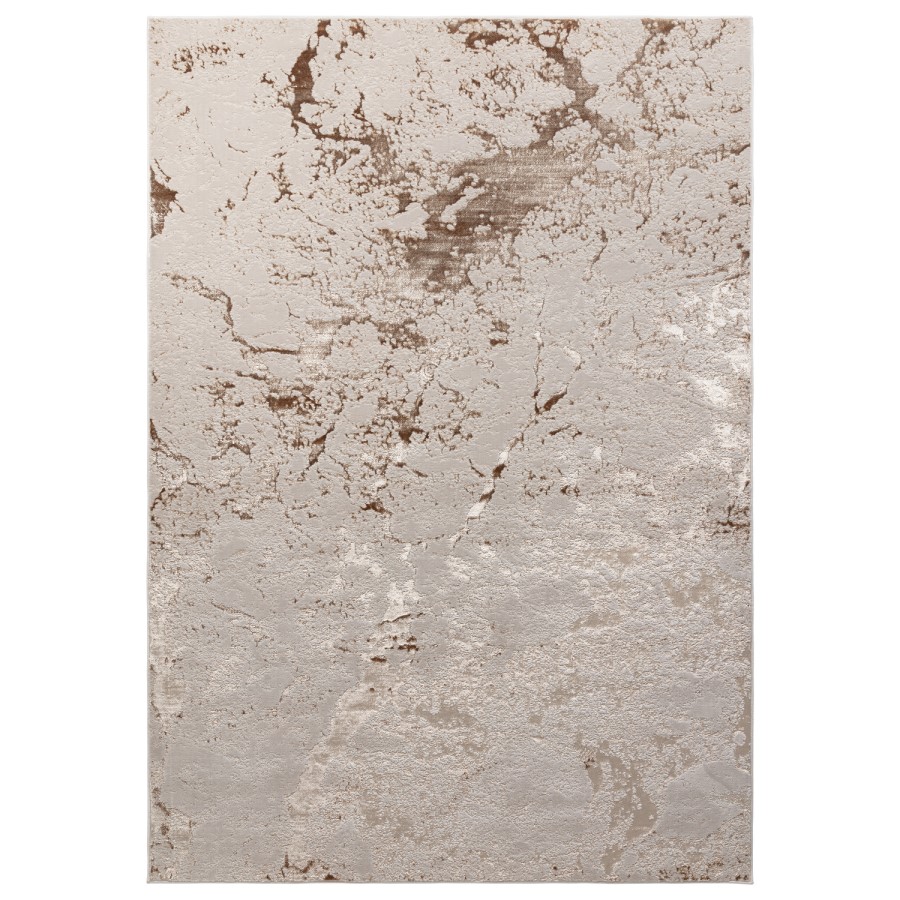 Beige Rug with Marble Effect - 230 x 160 cm - Strata - Aurora