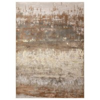 Large Abstract Beige Rug - 340 x 240 cm - Dune - Aurora