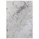 FOL105921 Large Silver Rug with Marble Effect - 340 x 240 cm - Aurora