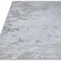 Large Silver Rug with Marble Effect - 340 x 240 cm - Aurora