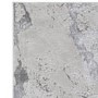 Large Silver Rug with Marble Effect - 340 x 240 cm - Aurora