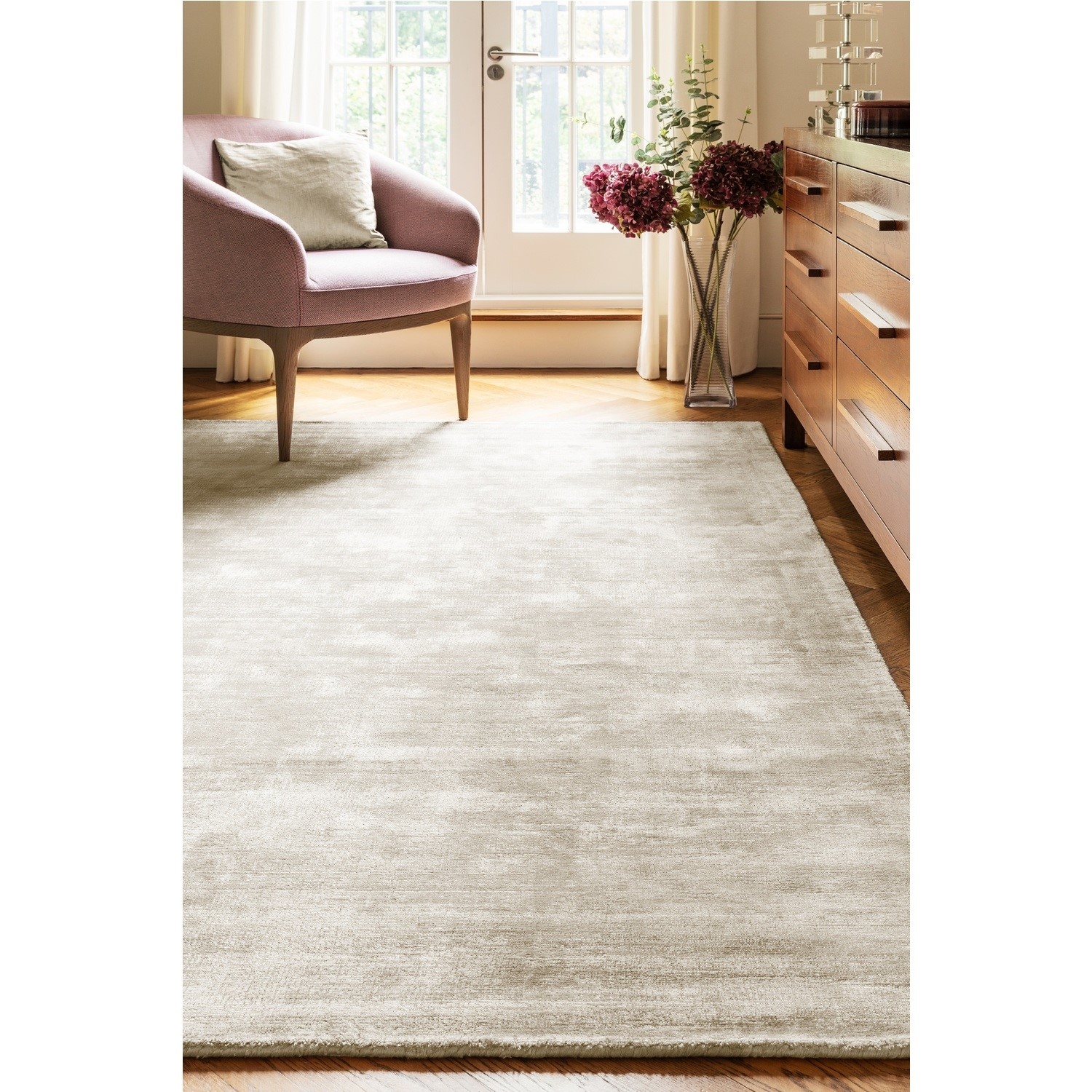 Large Beige Rug - 340 x 240 cm - Blade - Furniture123