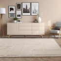 FOL105948 Cream Rug with Collage Design - 170 x 120 cm - Horizon