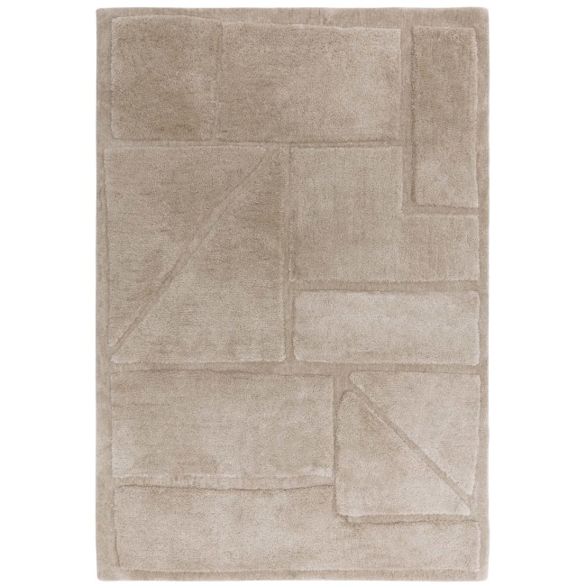 Beige Rug with Collage Design - 230 x 160 cm - Horizon