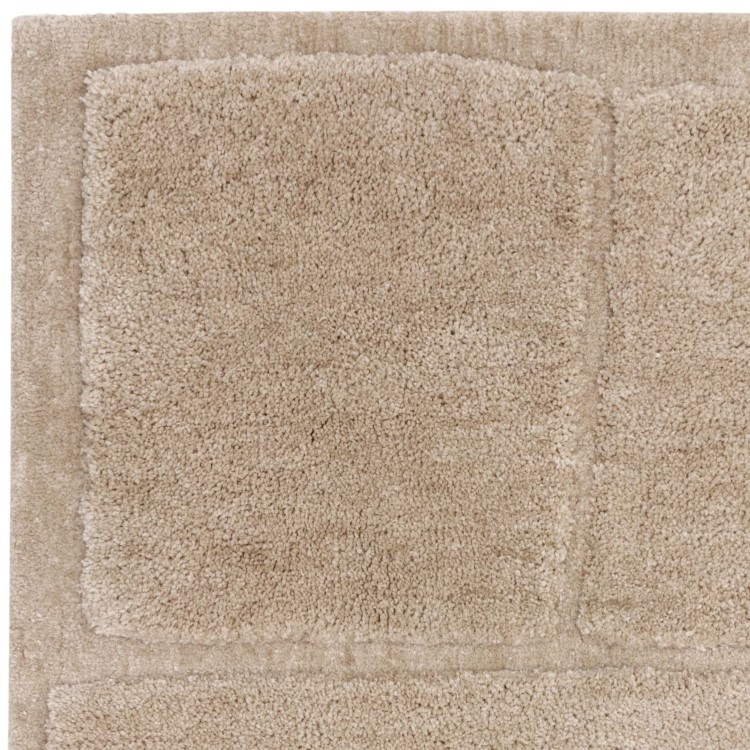 Beige Rug with Collage Design - 170 x 120 cm - Horizon