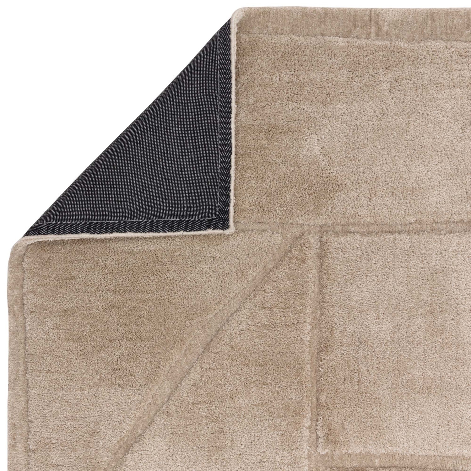 170cm Rug Beige Rug with Collage Design - 170 x 120 cm - Horizon - Furniture123