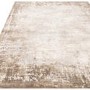 Large Distressed Beige Rug - 290 x 200 cm - Border - Kuza