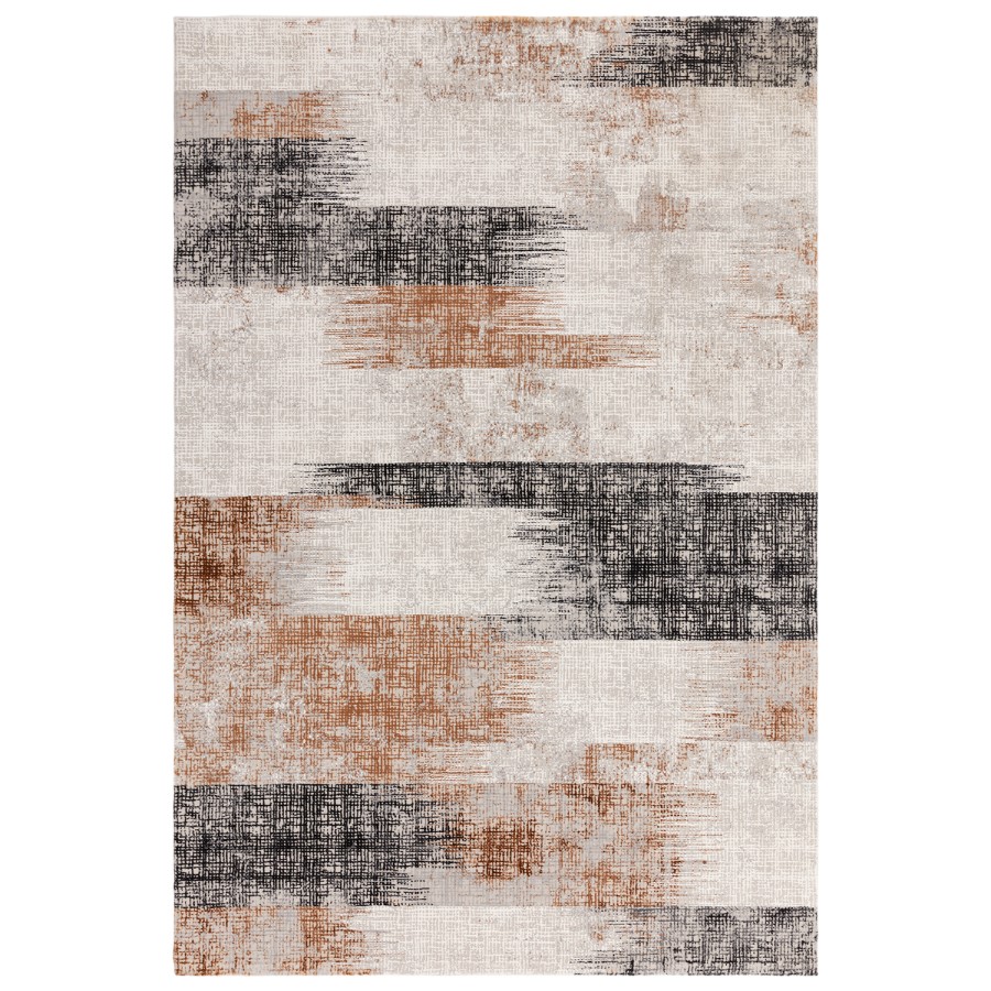 ONLY OPENED - Abstract Terracotta Rug - 230 x 160 cm - Kuza