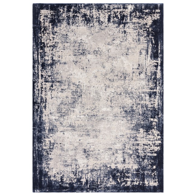 Border Navy Rug 120x170cm Border -Kuza