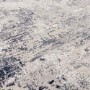 Large Distressed Navy Rug - 290 x 200 cm - Border - Kuza