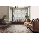 FOL105983 Large Distressed Beige Rug - 340 x 240 cm - Border - Kuza