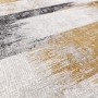 Abstract Gold Rug - 170 x 120 cm - Kuza