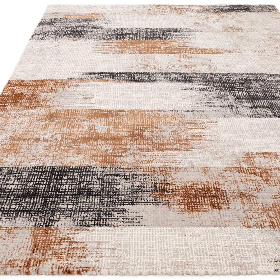 ONLY OPENED - Abstract Terracotta Rug - 230 x 160 cm - Kuza